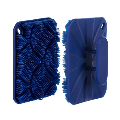 Square Silicone Body Scrubber Shower Brush Body Exfoliator Body Cleansing