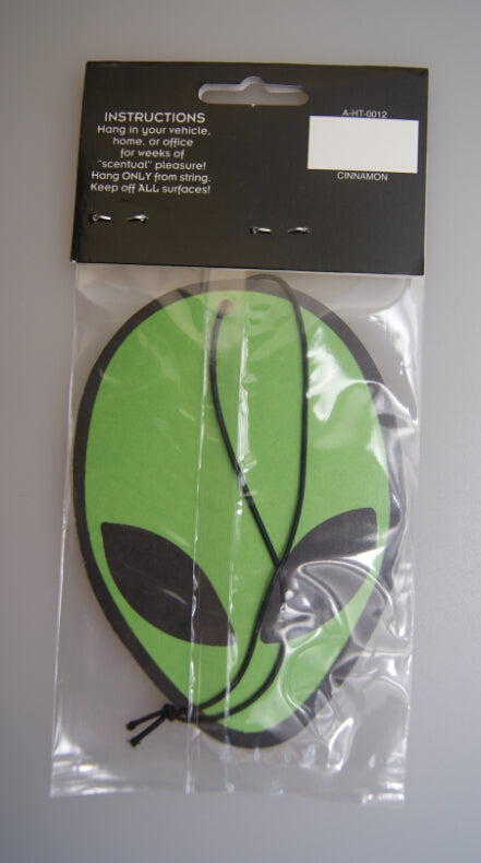 ET Shaped Air Freshener w/Paper Card