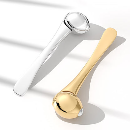 Mini Metal Eye Massage Stick Face Cream Scoop Massage Roller