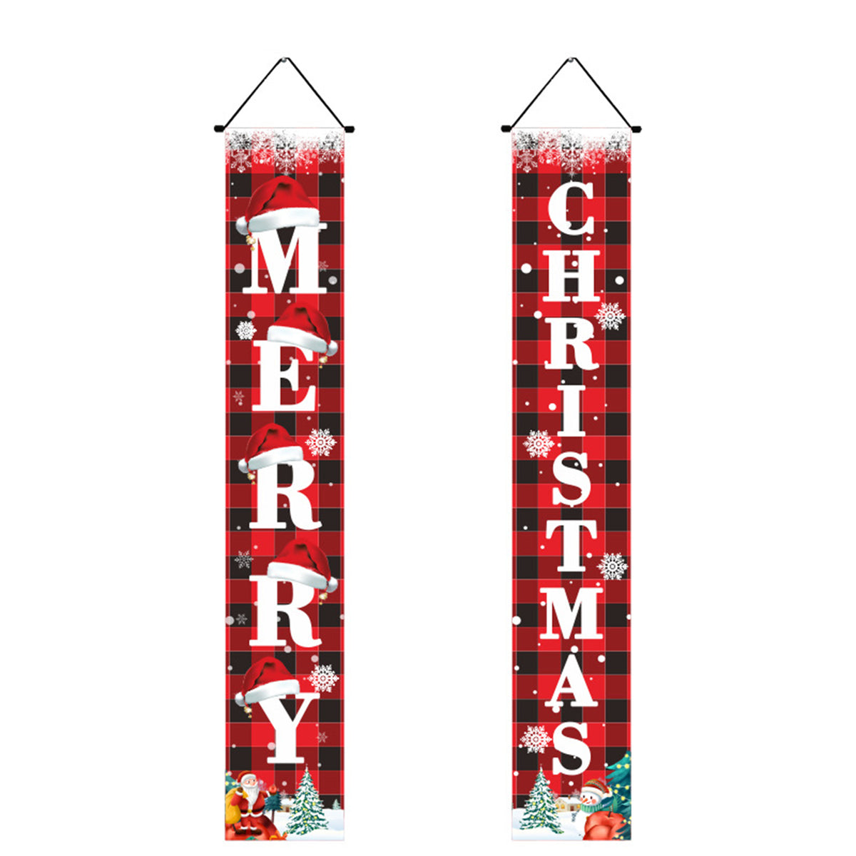 Christmas Couplets Christmas Porch Banner