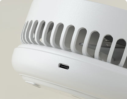 Mini Wall Mounted Fan Hanging Fan Rechargeable Desk Fan Foldable Fan
