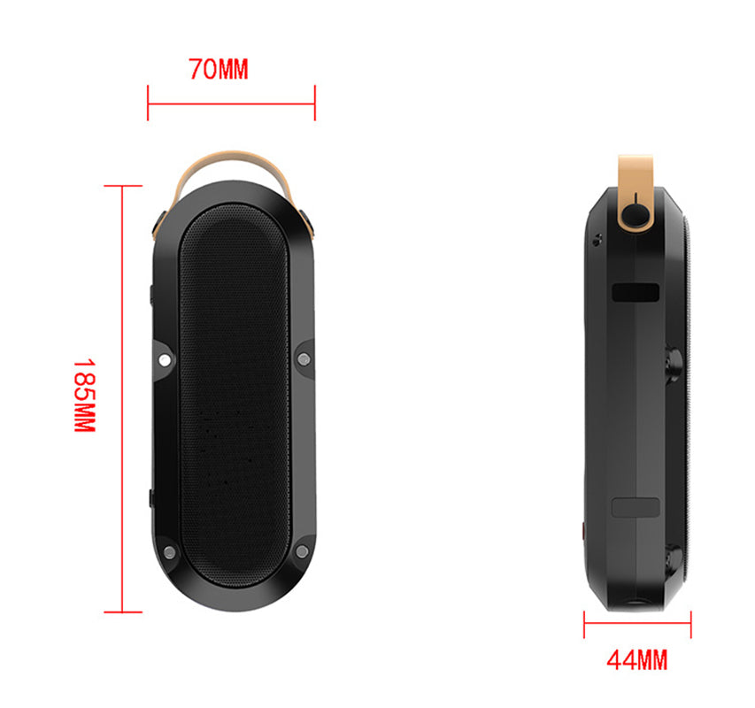 Outdoor Sport Stereo Dual Horn Wireless Speaker