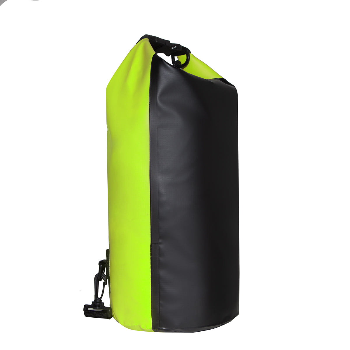 Black/Green Blank Front View