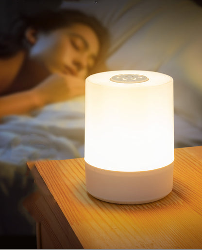 Portable LED Touch Night Light for Kids, Nursing Lamp With Built-in Rechargeable Battery