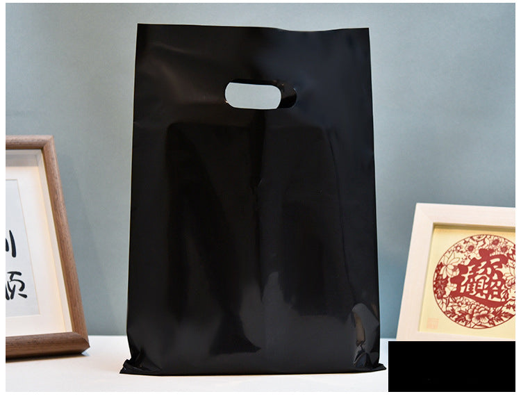 5.9"x11.8" 2.4mil Merchandise Bags W/ Die Cut Handle for Boutique Bag Shopping Clothes Packaging Bag