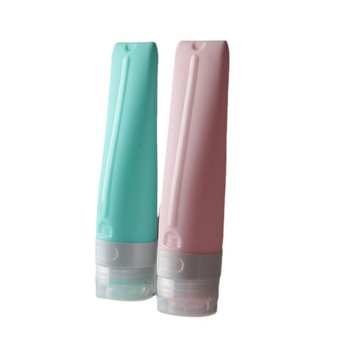 2.7 OZ Leak Proof Travel Refillable Liquid Bottle