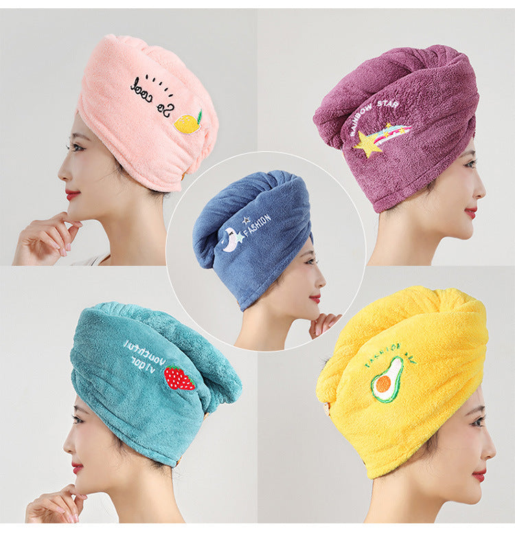 Microfiber Hair Towel Hair Turbans Wrap For Wet Hair