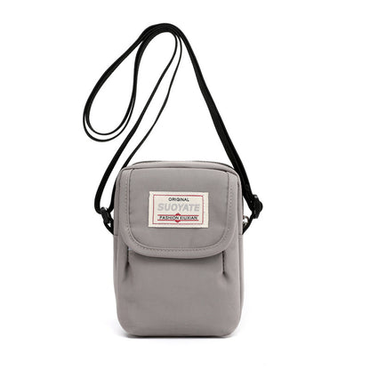 Nylon Mini Crossbody Bag Single Shoulder Bag Daily Cell Phone Purse Bag Stadium Approved Bag