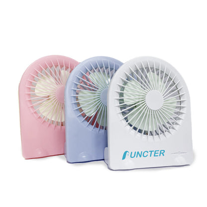 Summer Portable Powerful Desk Fan Rechargeable 2000mAh Battery Operated