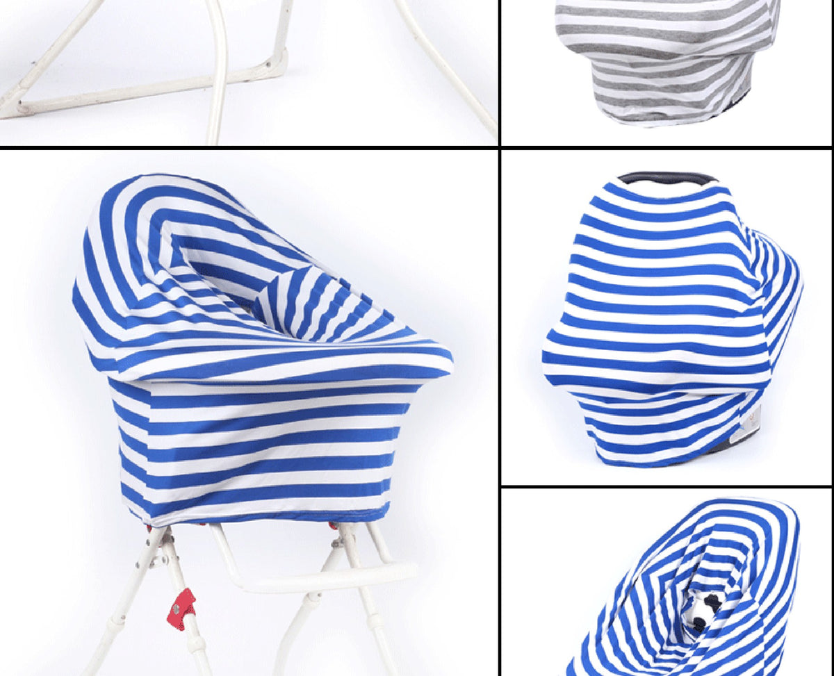 Cotton Breastfeeding Cover Full Color Baby Car Seat Cover