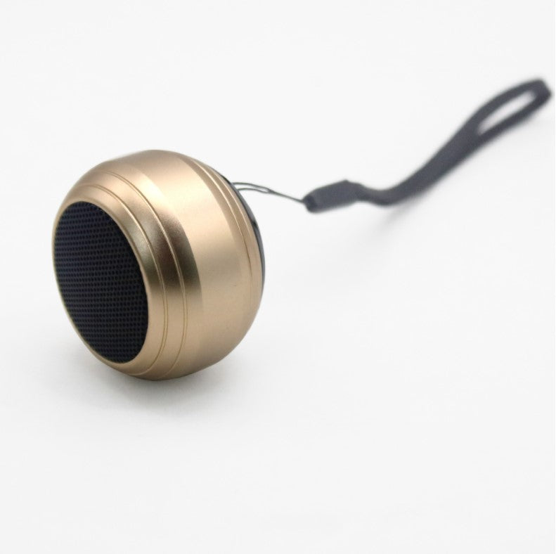 Light Weight Metal Mini Wireless Speaker With Lanyard