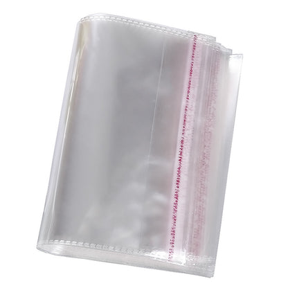 12.608 x 17.73" OPP Self Sealing Cellophane Bags