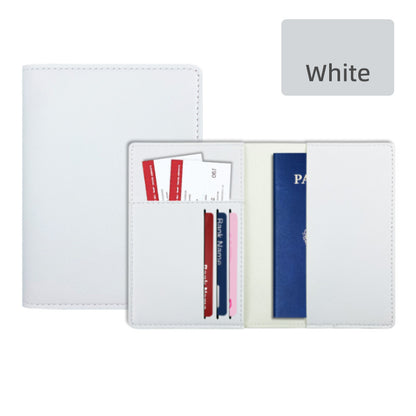 PU Leather Passport Holder Ticket Holder For Travel Slim Passport Wallet