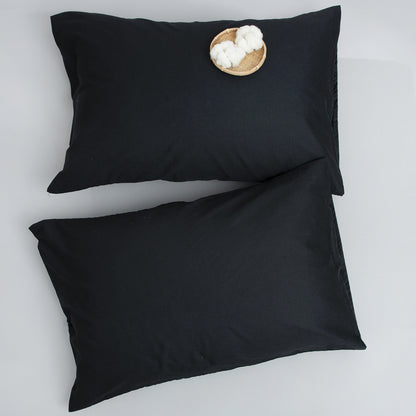20 x 28" Embroidery Premium Square Cotton Throw Pillowcase - Envelope Closure