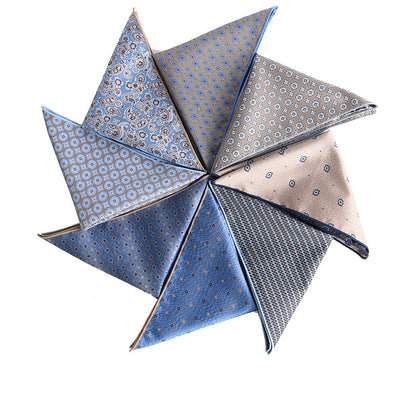 13x13" Pocket Squares for Men Mens Handkerchiefs for Wedding Business Banquet Suit Accessories