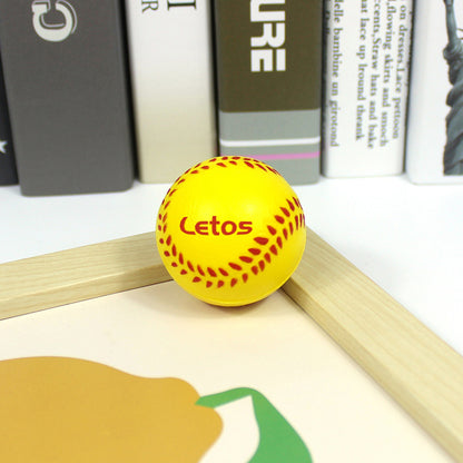 1 1/2" Baseball Shape Premium PU Material Stress Ball