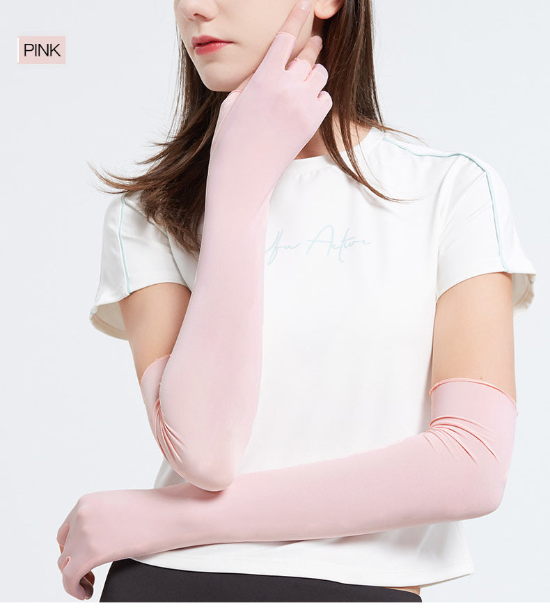 Cooling Women Mitten Arm Long Sleeve