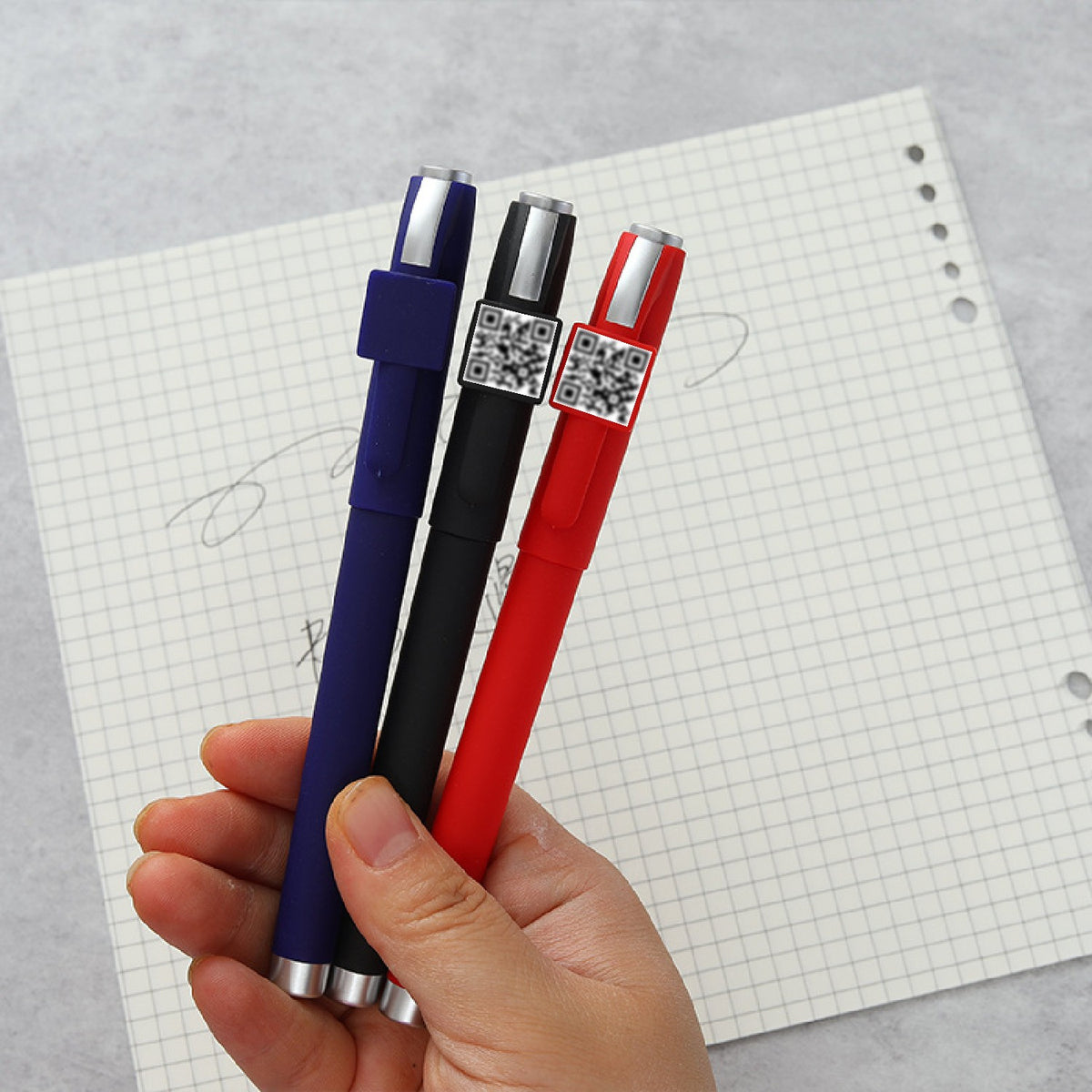 Black Ink Pen QR Code Pen Advertising Promotional Pen