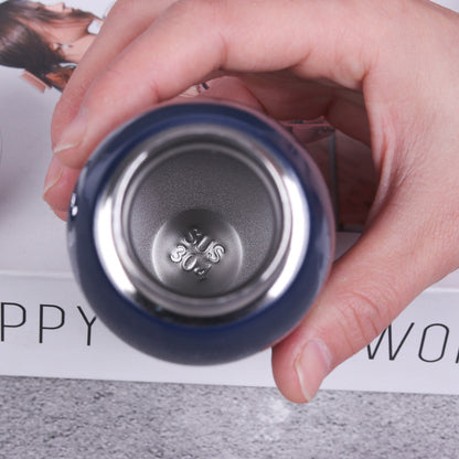 6oz/180ML 304 Stainless Steel Mini Insulated Water Bottle With Screw-on Lid Portable Vaccum Mug