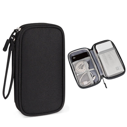 Electronic Organizer Travel Cable Organizer Bag Pouch (1 Layer)