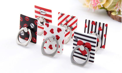 Tablet Mobile Phone Pasting Holder w/Ring