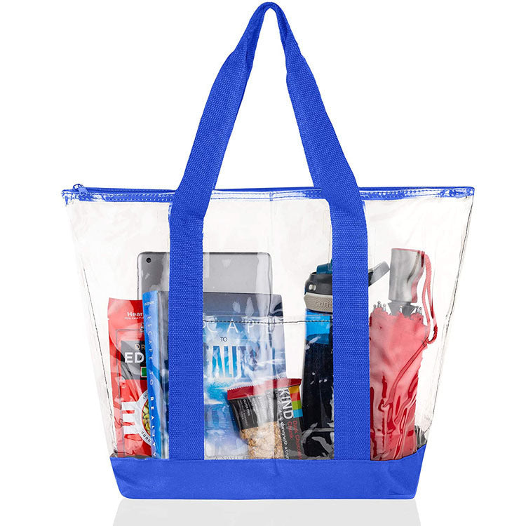 Clear PVC Shopping Bag Single Shoulder Bag Tote Bag