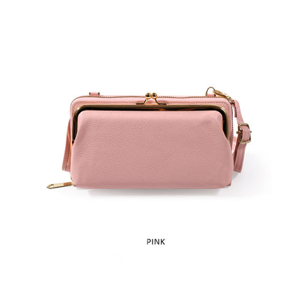 PU Leather Cell Phone Purse Bag Small Crossbody Bag Mini Messenger Bag Wallet Bag Shoulder Handbag