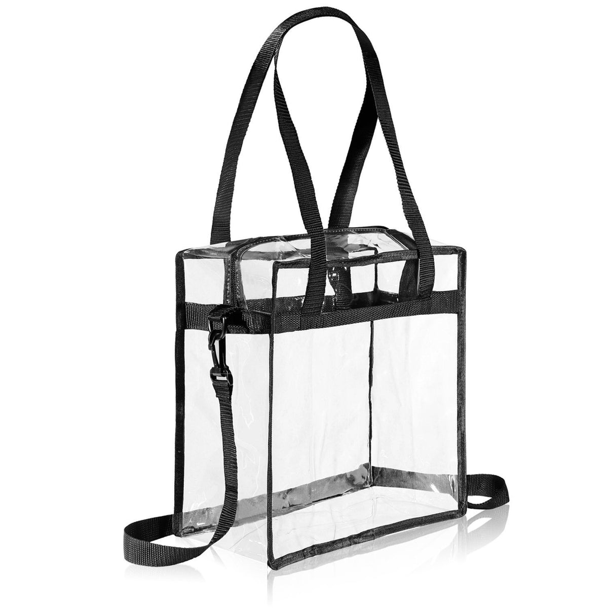 Clear PVC Shopping Bag Single Shoulder Bag Tote Bag