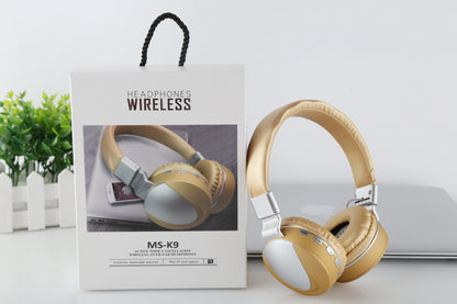 Big Bass Headset Wearing Wireless Headphone