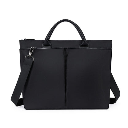 15.6" Laptop Bag Tote Bag Business Work Bag For Women With Carrying Handle And Shoulder Strap