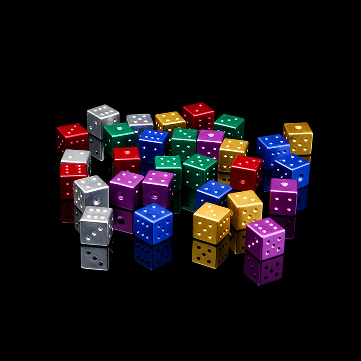 Metal Mini Party Cube Dice Bar Dice