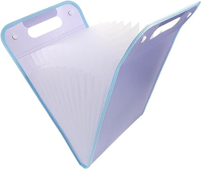 Portable Organ Bag Plastic File Folder Accordion File Folder