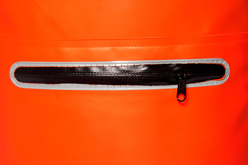 Orange Blank Zipper View