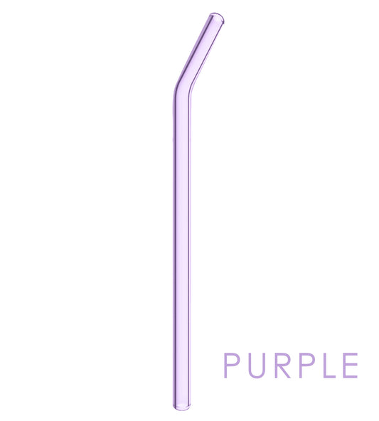 Purple Drinking Straws