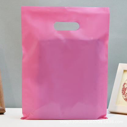 10"x15" 2.4mil Merchandise Bag W/ Die Cut Handle for Boutique Bag Shopping Clothes Packaging Bag