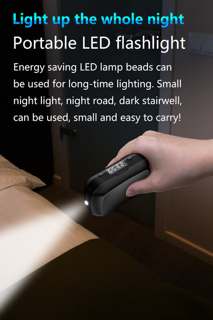 TWS Earbuds W/600 mAh Power Bank And A LED Light