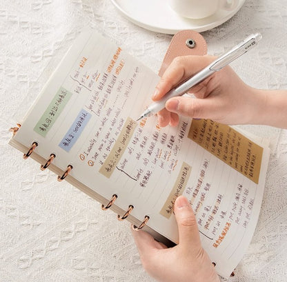 Double-sided writable non-bleed paper