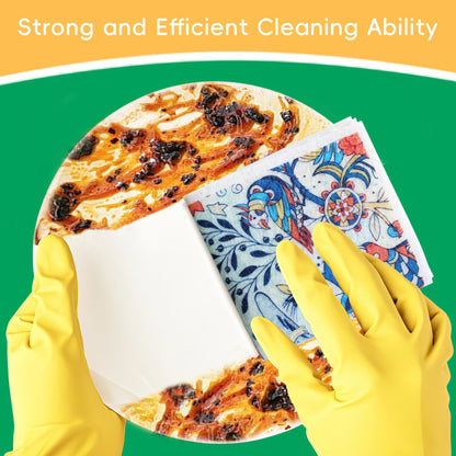 6.7" x 7.5" Custom Halloween Cellulose Sponge Cloths Cleaning Rag