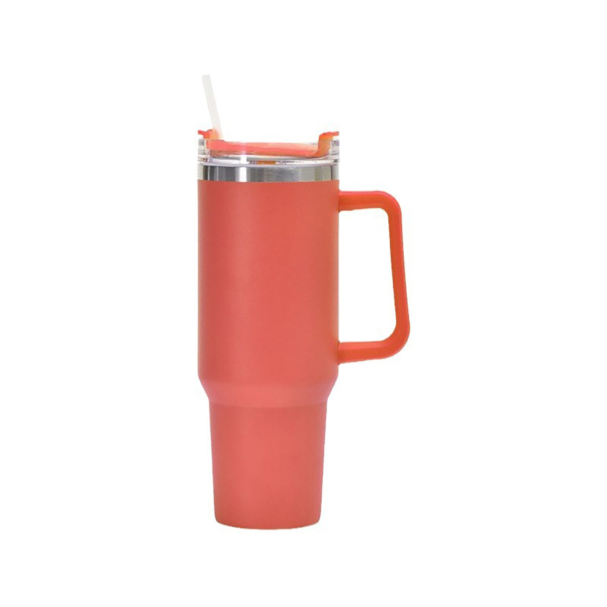 40 Oz/1200ml Car Tumbler Insulated Stainless Steel Water Bottle With Handle & Lid & Straw