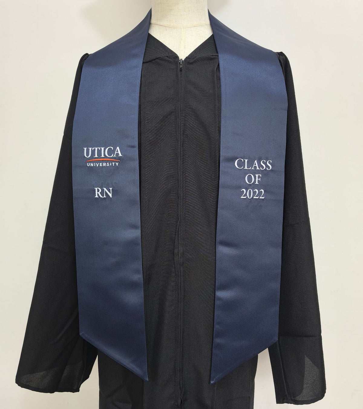 60" L Custom Embroidered Adult College Unisex Graduation Stole