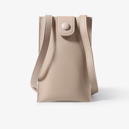 PU Leather Cell Phone Purse Bag Small Crossbody Bag Mini Messenger Bag Single Shoulder Handbag