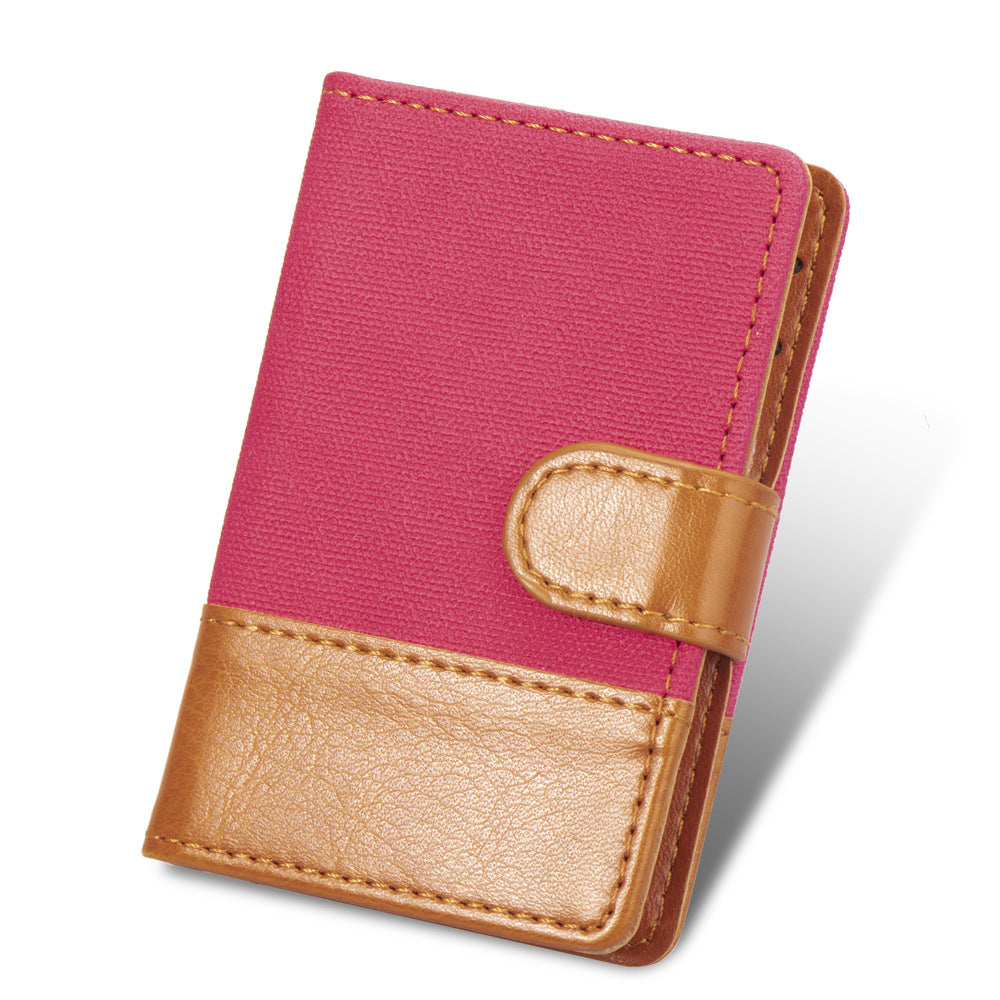 Stick-on Phone Wallet, Slim Expandable Credit Card Pocket
