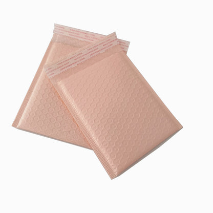 7.1 x 9.1" Pink Poly Bubble Mailer Self Seal Padded Envelopes for Shipping/ Packaging/ Mailing