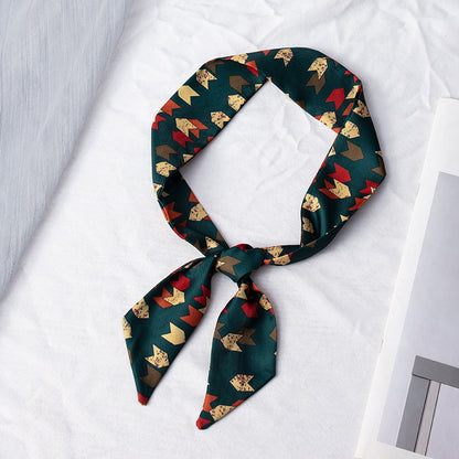 35" x 2" Full Custom Neckerchief Long Hair Ribbon Scarf Hairband Handbag Wrap Scarf Neck Tie #40