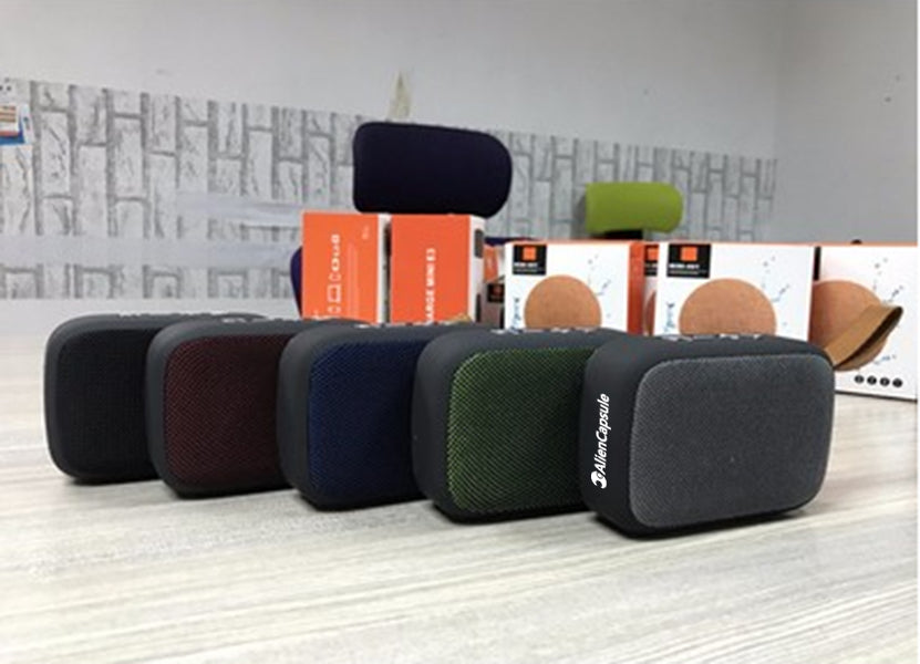 Small Shape Stereo Fabric Wireless Speaker