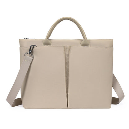 15.6" Laptop Bag Tote Bag Business Work Bag For Women With Carrying Handle And Shoulder Strap