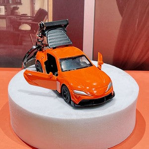 Mini Simulation Sports Car Model Keychain Classic Car Shaped Keychain