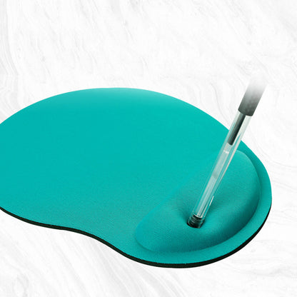 9.1 x 7.1" Ergonomic Wrist Support Mouse Pad w/ EVA Base