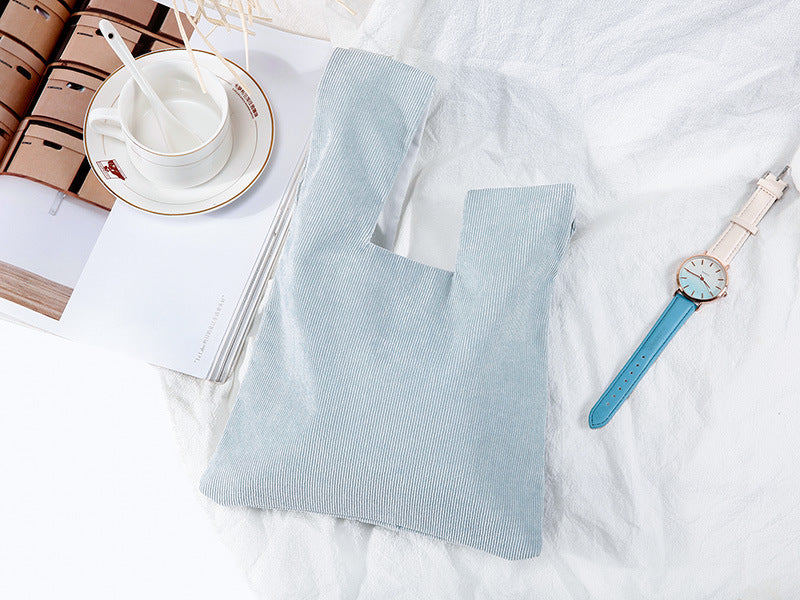 Corduroy Wrist Bag