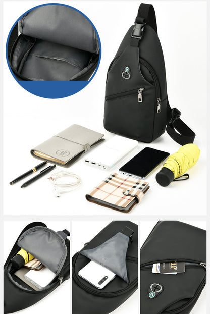 Sling Bags Water Resistant Chest Bag Crossbody Bag Shoulder Bag